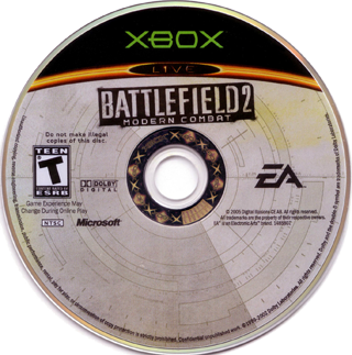 Battlefield 2 - Modern Combat (USA) Game Disc